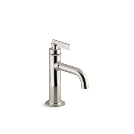 Kohler Single-Handle Bathroom Sink Faucet 0.5 GPM in Vibrant Polished Nickel 35907-4N-SN